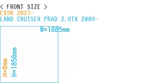 #EX90 2023- + LAND CRUISER PRAD 2.8TX 2009-